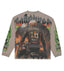 Godspeed Biker Nation L/S Tee Stone Grey