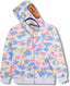 Foreign Trade Cross border Europe and America 2023 Hot Selling BAPE Shark Head Ape Head Hoodie 3D Hoodie Full Cap Zipper Hoodie (19)