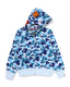 Cross border trendy brand BAPE monkey shark head full zipper cardigan jacket Y2K sweet cool style camouflage hooded sweatshirt (3)