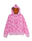 Cross border trendy brand BAPE monkey shark head full zipper cardigan jacket Y2K sweet cool style camouflage hooded sweatshirt (1)