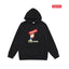 Cross border high version trendy brand Supreme letter printed hooded sweatshirt jacket, classic BOX looped hoodie for men and women (55)