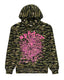 Sp5der OG Web V2 Tiger Camo Hoodie Pink
