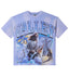 Vale Forever Holy Metal Bling Tee Blue