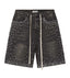 Vale Forever Rainstorm Jorts Black