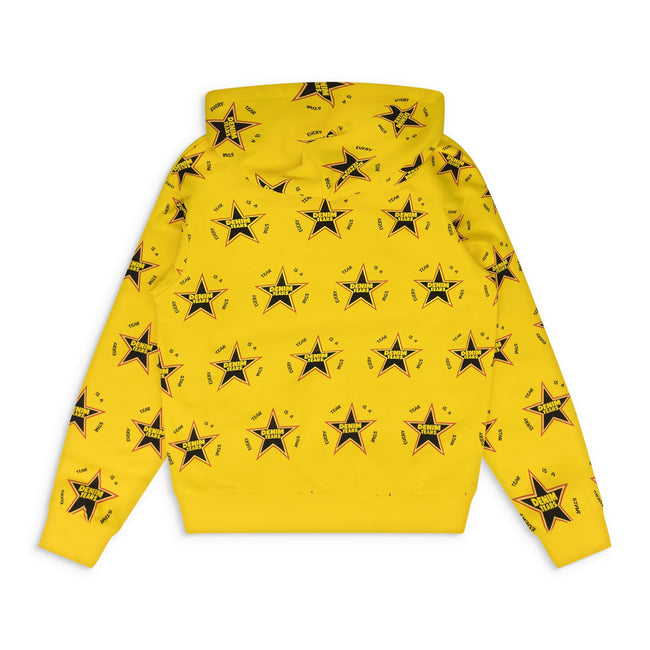 Denim Tears Yellow Every Tear Is A Star All Over Hoodie Main Image