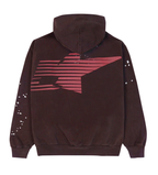 Sp5der Arraignee Hoodie Brown