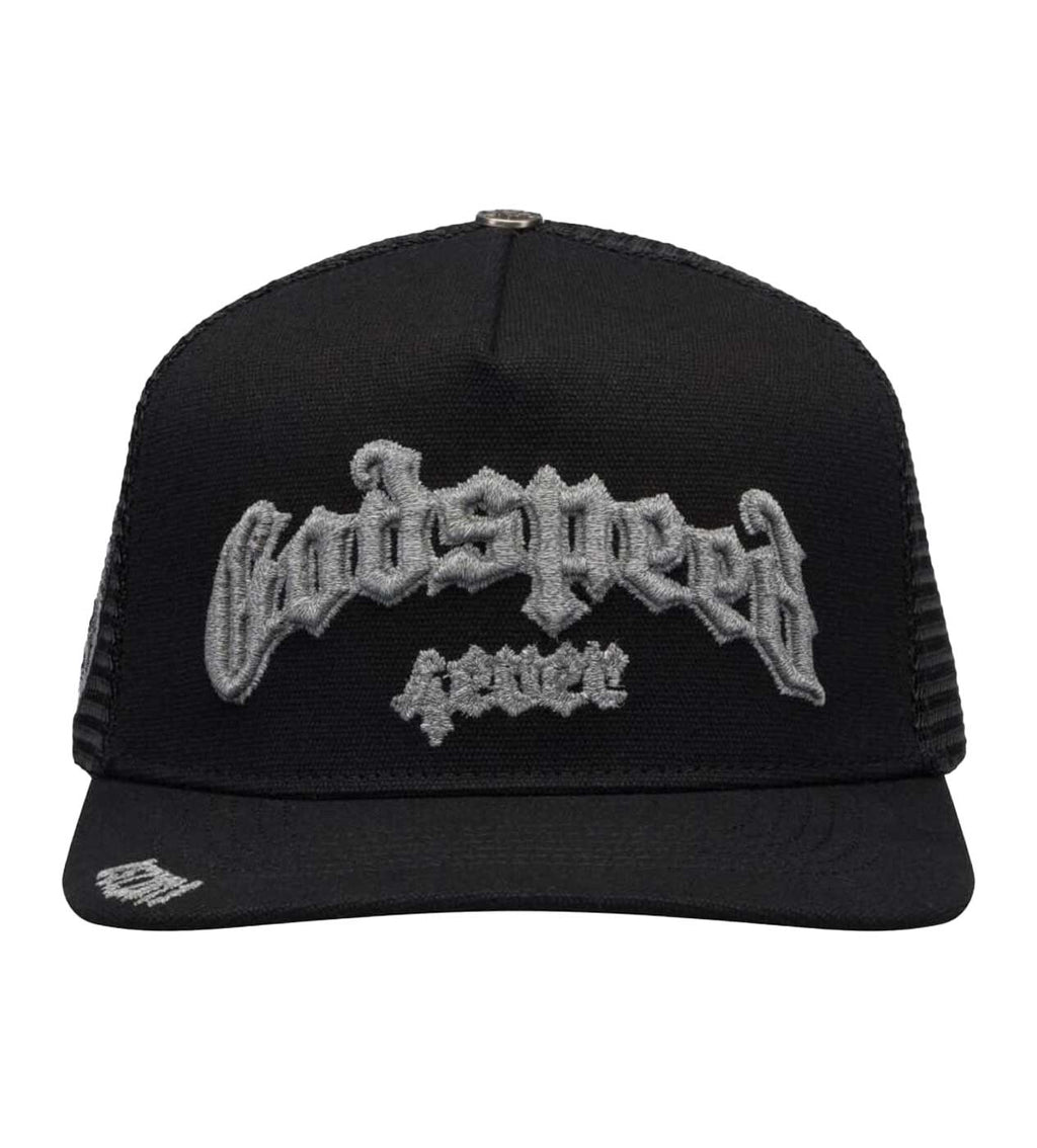 Godspeed Forever Trucker 3M Reflective Hat Black