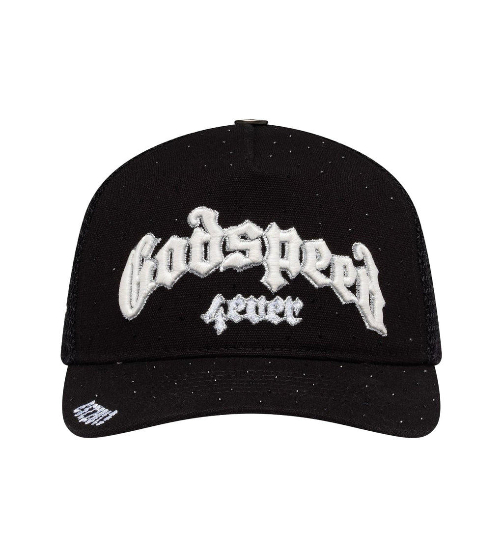 Godspeed Forever VVS Trucker Hat Black/White