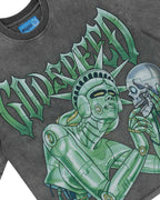 Godspeed Freedoms Protocol Tee Grey