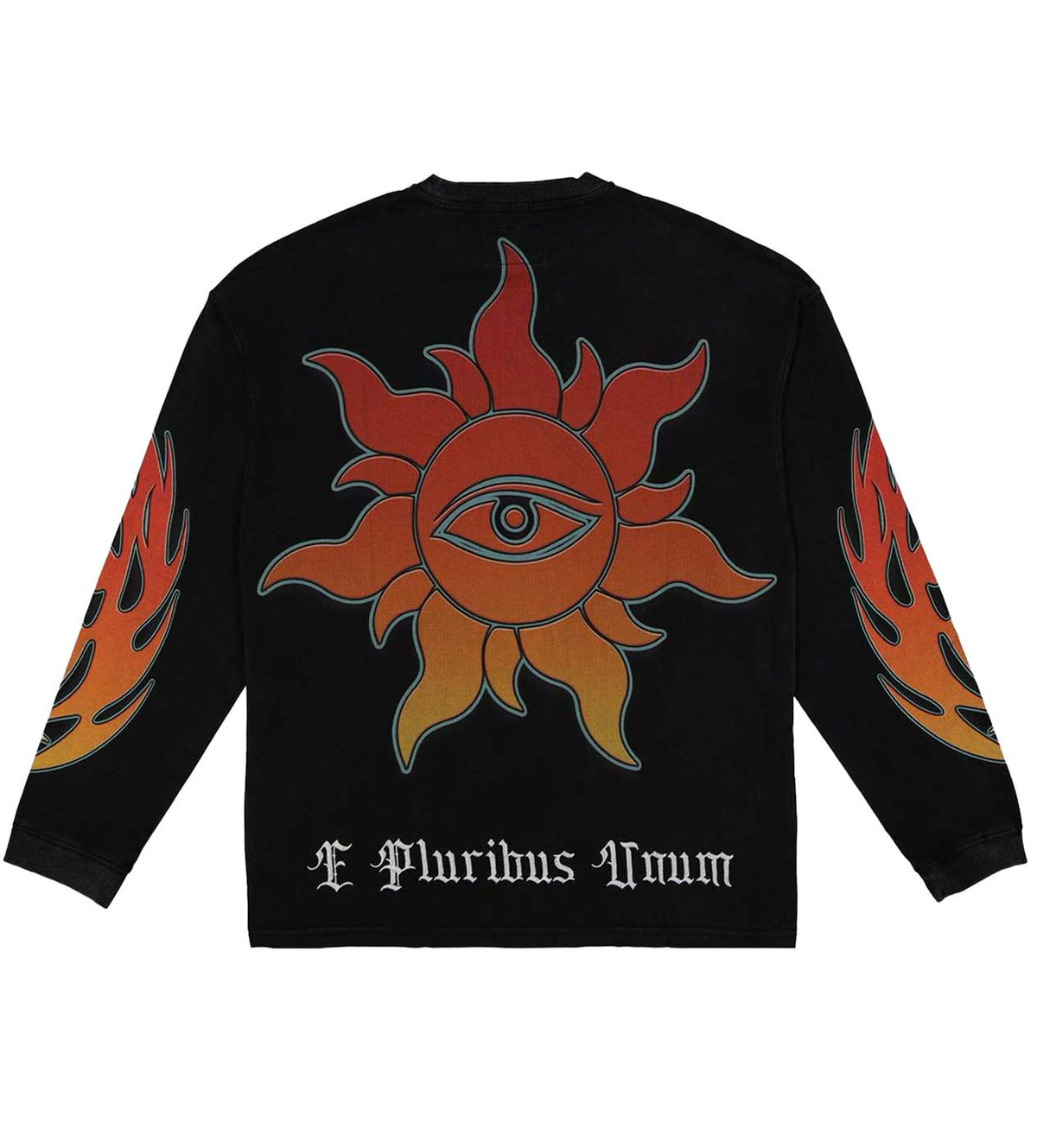 Godspeed On The Run L/S Tee Washed Black