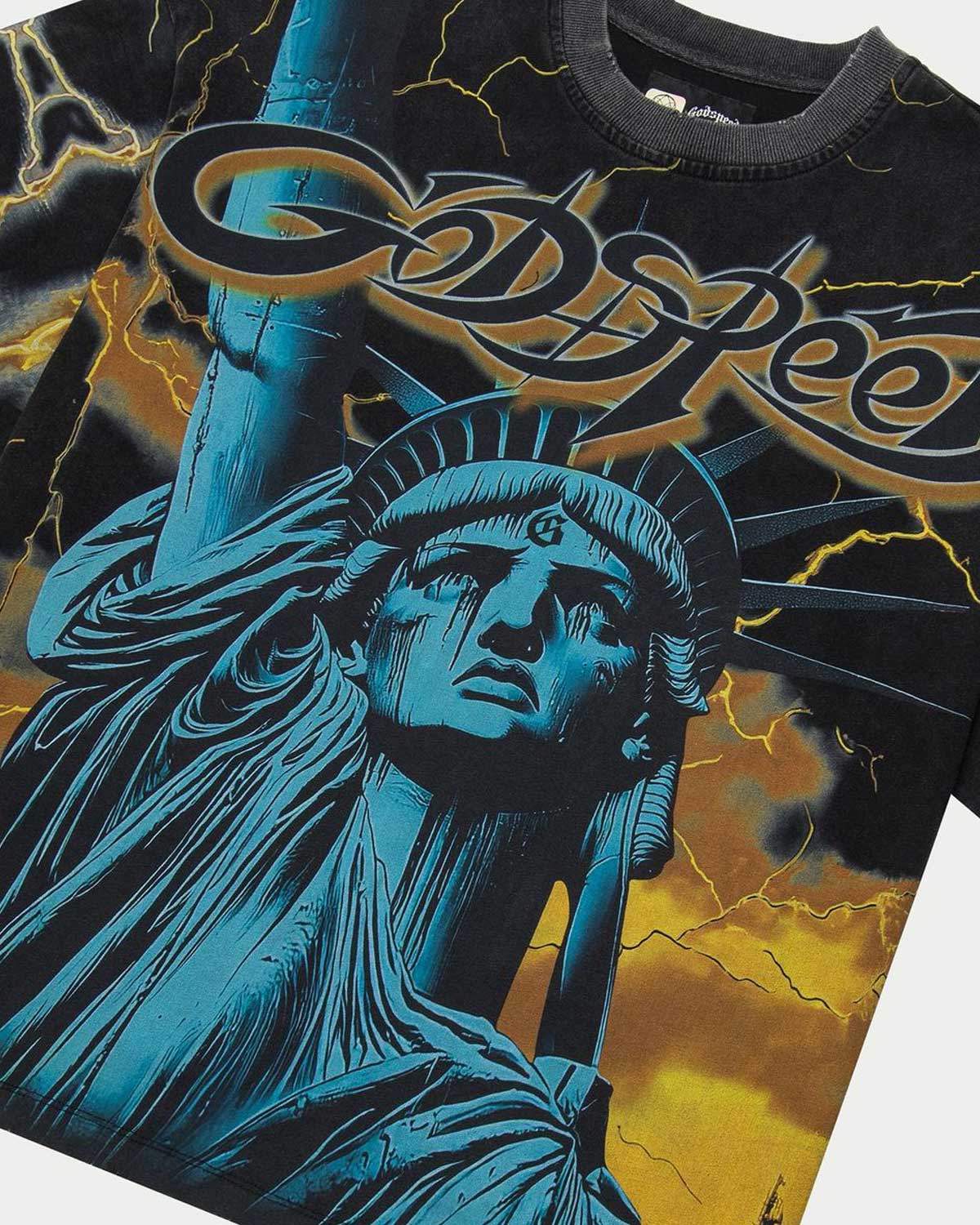 Godspeed Voltage Tee Black/Yellow