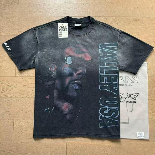 Vale Forever "Valley USA" Vintage Tee (Black) Hover Image