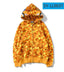 Foreign Trade Cross border Europe and America 2023 Hot Selling BAPE Shark Head Ape Head Hoodie 3D Hoodie Full Cap Zipper Hoodie (36)
