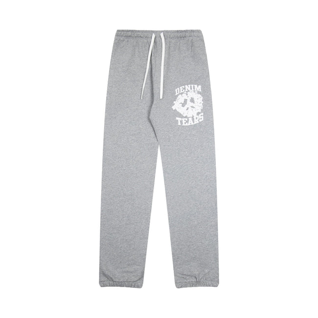 Denim Tears Sweatpants Alphabet foam print casual trousers Main Image