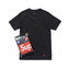 Official website genuine Supreme Tagless black and white solid color small logo layered bottom shirt with leaking edge short sleeved T-shirt (3)