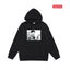 Cross border high version trendy brand Supreme letter printed hooded sweatshirt jacket, classic BOX looped hoodie for men and women (40)