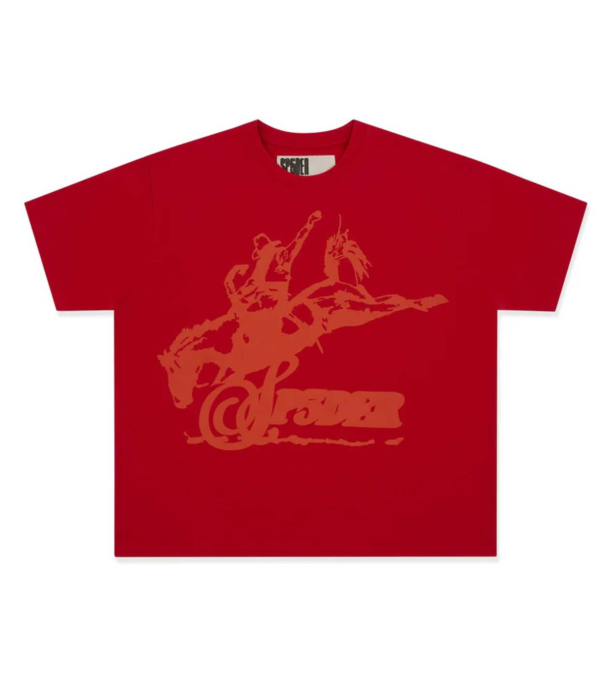 Sp5der Rodeo HW Tee Red