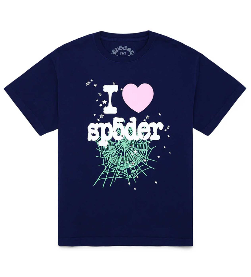 Sp5der Souvenir Tee Navy