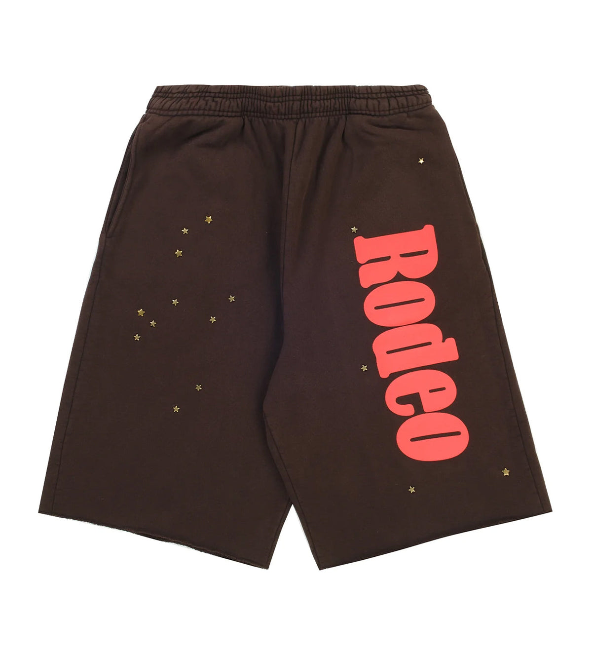 Sp5der x Cactus Jack Rodeo Sweatshorts Brown