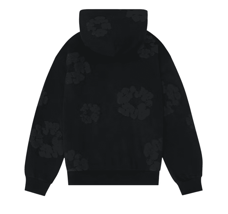 Denim Tears Cotton Wreath Sweatshirt Black Monochrome