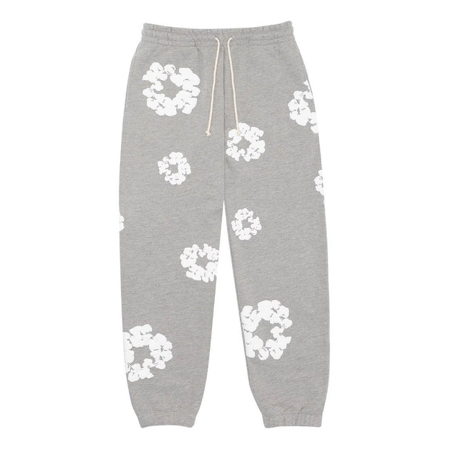 Denim Tears Sweatpants Grey Cotton Wreath Hover Image