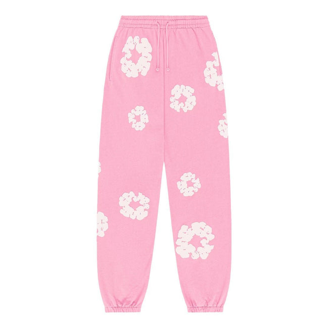 Denim Tears The Cotton Wreath Sweatpants 'Pink' Hover Image