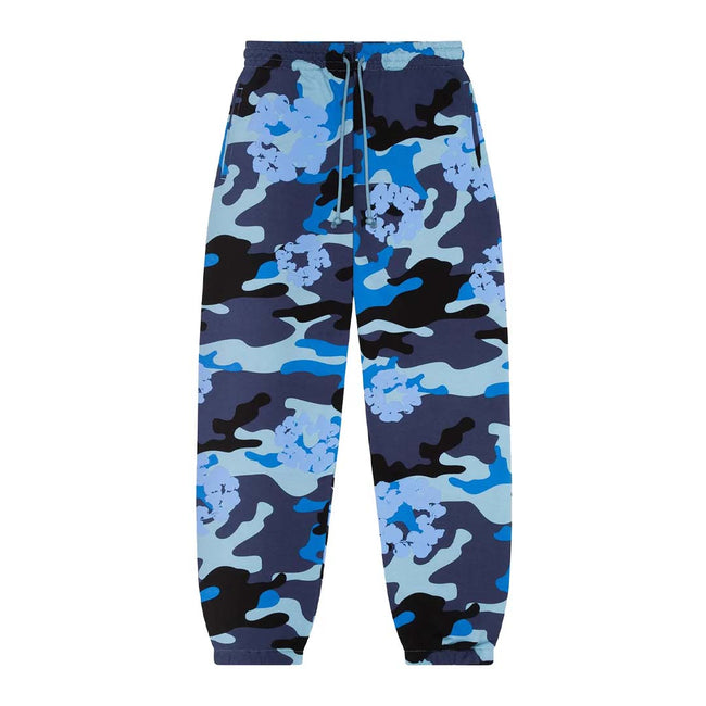 Denim Tears Wreath Sweatpant 'Blue Camo' Hover Image