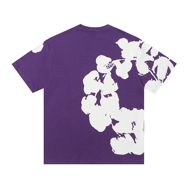Denim Tears Purple Oversized  T-Shirt Main Image